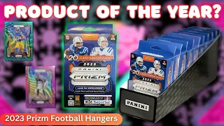 HUGE ROOKIE HIT! 2023 Prizm Football Hanger Box Review! 12 Boxes!