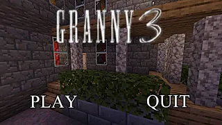 Granny 3 Practice Mode Minecraft Gameplay