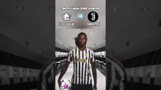 Juventus SIGNS Timothy Weah #football #shorts #juventus