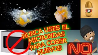 ALIMENTO que nunca debes meter AL  MICROONDAS (MICROWAVE)Podría  matarte