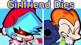 Friday Night Funkin' Thanatophobia | Pico vs Evil BF (FNF Mod/Girlfriend Dies)