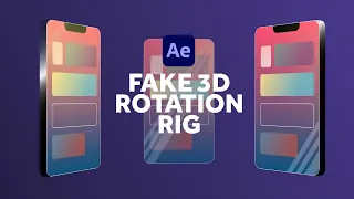 Fake-3D Rotation Rig in After Effects | Tutorial