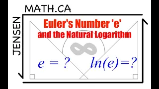 'e' and the Natural Logarithm ln(x) (full lesson) | MHF4U