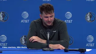 Luka Doncic about Dillon Brooks: "I always say I respect him so much for what he does."