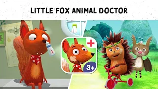 Little Fox Animal Doctor App for Kids 🩺 Be a vet and take care of the animals!