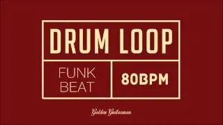 Funk Drum Loop 80 BPM