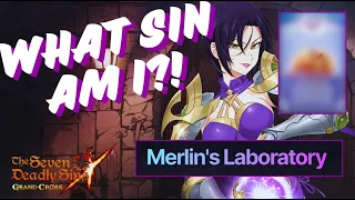 VISITING MERLINS LABORATORY!! CRAZY STATS?! (7DS Grand Cross)