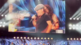 Brian Johnson, Lars Ulrich & Foo Fighters at the Taylor Hawkins Tribute 2022 - Back in Black