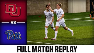 Denver vs. Pitt Full Match Replay | 2023 ACC Men's Soccer