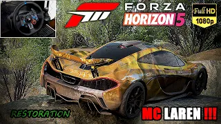 Rebuilding McLaren P1 (1277HP) Twin Turbo - Forza Horizon 5 | Logitech G29 Gameplay