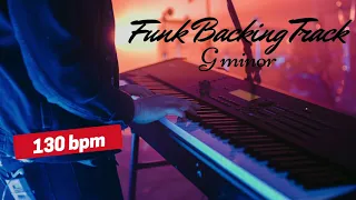 Funk Funky Backing Track Gm G minor 130 bpm