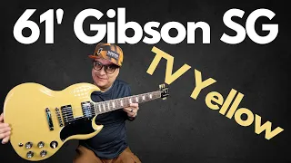 Gibson SG Standard 61' Custom Color TV Yellow Review