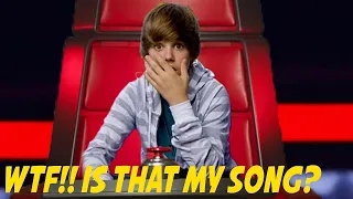 TOP 5 JUSTIN BIEBER COVERS ON THE VOICE | BEST AUDITIONS