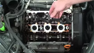 Audi Valve Cover Gasket Replacement - RTV Application - 2 of 3