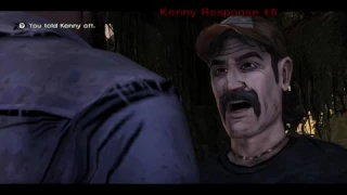 TWDG | All of Kenny's Responses to Going with Lee to Find Clem