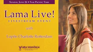 Lama Live! June 26, 2022 with Magyu Lopön Charlotte Rotterdam
