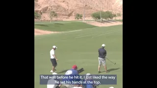 PGA TOUR   Bryson DeChambeau hits it 412 yards in long drive competition golf 2021
