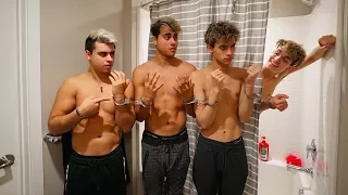 24 HOURS HANDCUFFED TO OUR OLDER BROTHERS!