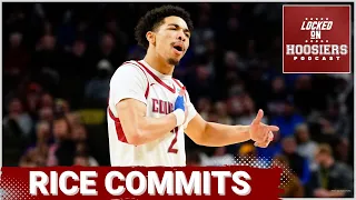 Myles Rice COMMITS to Indiana Basketball | Indiana Hoosiers Podcast