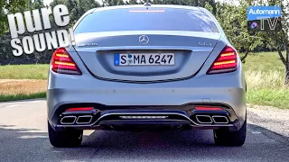 2018 Mercedes-AMG S63 (612hp) - pure SOUND (60FPS)