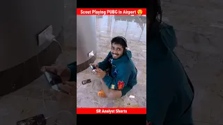 SCOUT PLAYING PUBG IN AIRPORT 🤯 WTF!