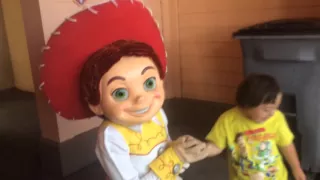 Disneyland California Adventure Jessie Toy Story Meet and Greet