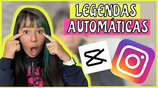 Como LEGENDAR os STORIES do Instagram AUTOMÁTICO? Reels e Stories com legenda | Tutorial app CAPCUT