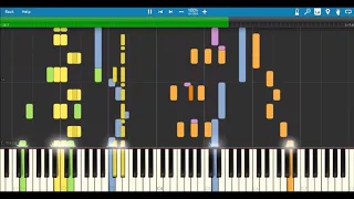 I am Bread OST - Main Menu Theme | Midi Play | Synthesia