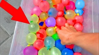 ВОДЯНЫЕ БОМБОЧКИ Челлендж с детьми Water balloon Fight Challenge 2016 Summer Fun