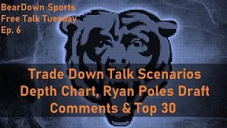 Free Talk Tuesday: Ep 6 - Ryan Poles WILL Trade Down With #9