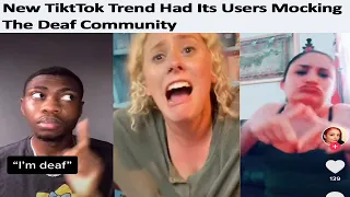 r/Cringetopia | TikTokers Mock Deaf Community In New Trend