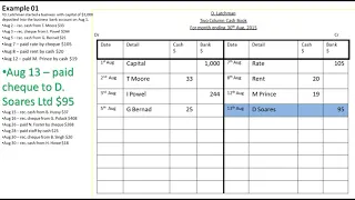 poa 010 - two column cash book ( part 2 - recording transactions in the cash book)