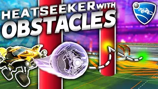 ROCKET LEAGUE HEATSEEKER WITH OBSTACLES IS INSANE