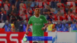 FIFA 21.Aymen Barkok belter earns 3 UCL points.