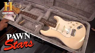 Pawn Stars: RARE EXPENSIVE GUITAR MADE MUSIC HISTORY (Season 8) | History