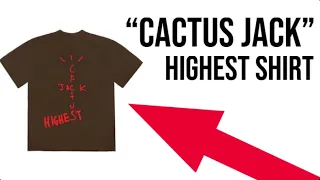 Travis Scott cactus Jack highest t-shirt