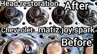 How to restore cylinder head assembly of Chevrolet spark/matiz.Joy