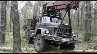 ZIL-131 Wood Truck In Ukraine
