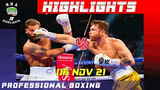 Canelo Alvarez Vs Caleb Plant | Full Fight Highlights HD | 6.11.2021