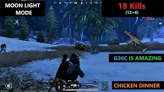 [Hindi] PUBG MOBILE | Another MoonLight Chicken Dinner In Vikendi Map With "G36C" Gun