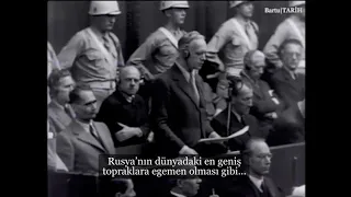Nürnberg Duruşmaları: Dışişleri Bakanı Ribbentrop'un Son Konuşması, 31 Ağustos 1946