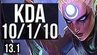 DIANA vs VIKTOR (MID) | 10/1/10, 2.4M mastery, 2100+ games, Legendary | EUW Master | 13.1