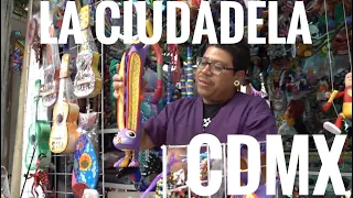 MEXICAN TOYS AT LA CIUDADELA CRAFTS MARKET CDMX MEXICO CITY WEROWEROTV