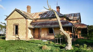 Grand Victorian era farm Villa forgotten for decades with sheds. Once a magnificent home!