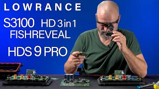 LOWRANCE S3100 + ActiveImaging HD 3-in-1 FishReveal Transducer + HDS 9 PRO, HDS 9 Live Обзор и Тест