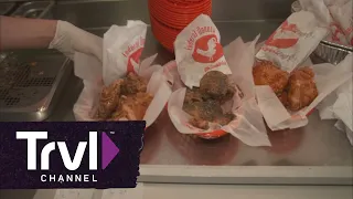 Andrew Zimmern Visits Federal Donuts | Bizarre Foods with Andrew Zimmern | Travel Channel