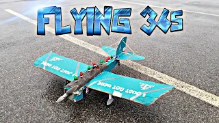 Flying the FT Simple Scout in the Rain! (LIVE) Flying RC Planes and Jets.