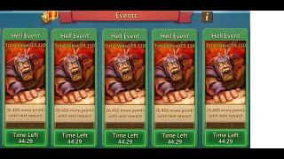 Lords Mobile - How to be a pro at Guild Fest 100% F2P -  Hell Events Quests