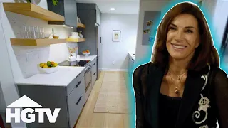 Hilary Transforms An Odd Space Into The Perfect Downstairs Apartment | Tough Love With Hilary Farr