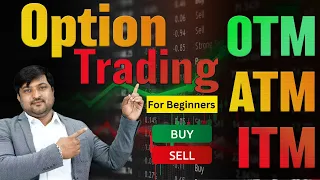 Option Trading For beginners |ITM vs ATM vs OTM|Share Market Trading Basics | Explained in Hindi